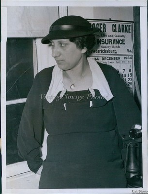 1934 Nurse Viola Jones Testifies At Edward C Bell Murder Trial Crime Photo 6x8