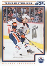 2012-13 Score Gold Rush #205 Teemu Hartikainen - HKY