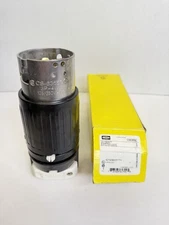Hubbell CS-6365C 50 Amp 125/250V 3 Pole Twist Lock Industrial Male Plug - New