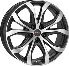 4x Alufelgen ALUTEC W10X für Audi A4 B8 B81 ABE 18 Zoll Felgen