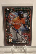 2024 Topps Holiday - Yordan Alvarez #H117 Silver Glitter
