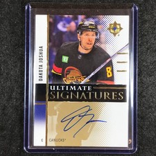 2024-25 Ultimate Hockey DAKOTA JOSHUA Ultimate Signatures Auto #DJ