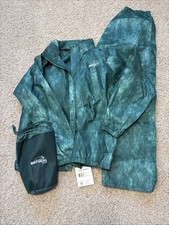 Natural Gear Ultra Light Rain Suit Large Green