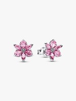 Pandora Ohrschmuck Silber Herbarium Sparkling Pink Ohrstecker 292633C02 Neu