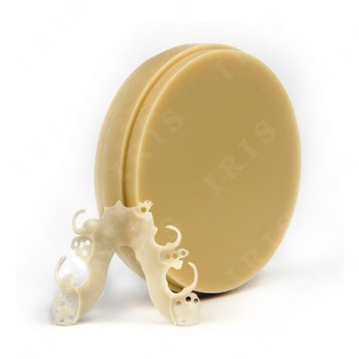 Dental Acetal Disc Semi Flexible Milling Blanks for Partial Denture 98x18mm