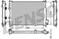 MotorküHler WasserküHler Denso DRM46018 Aluminium FüR Nissan Qashqai 1 J10 NJ10