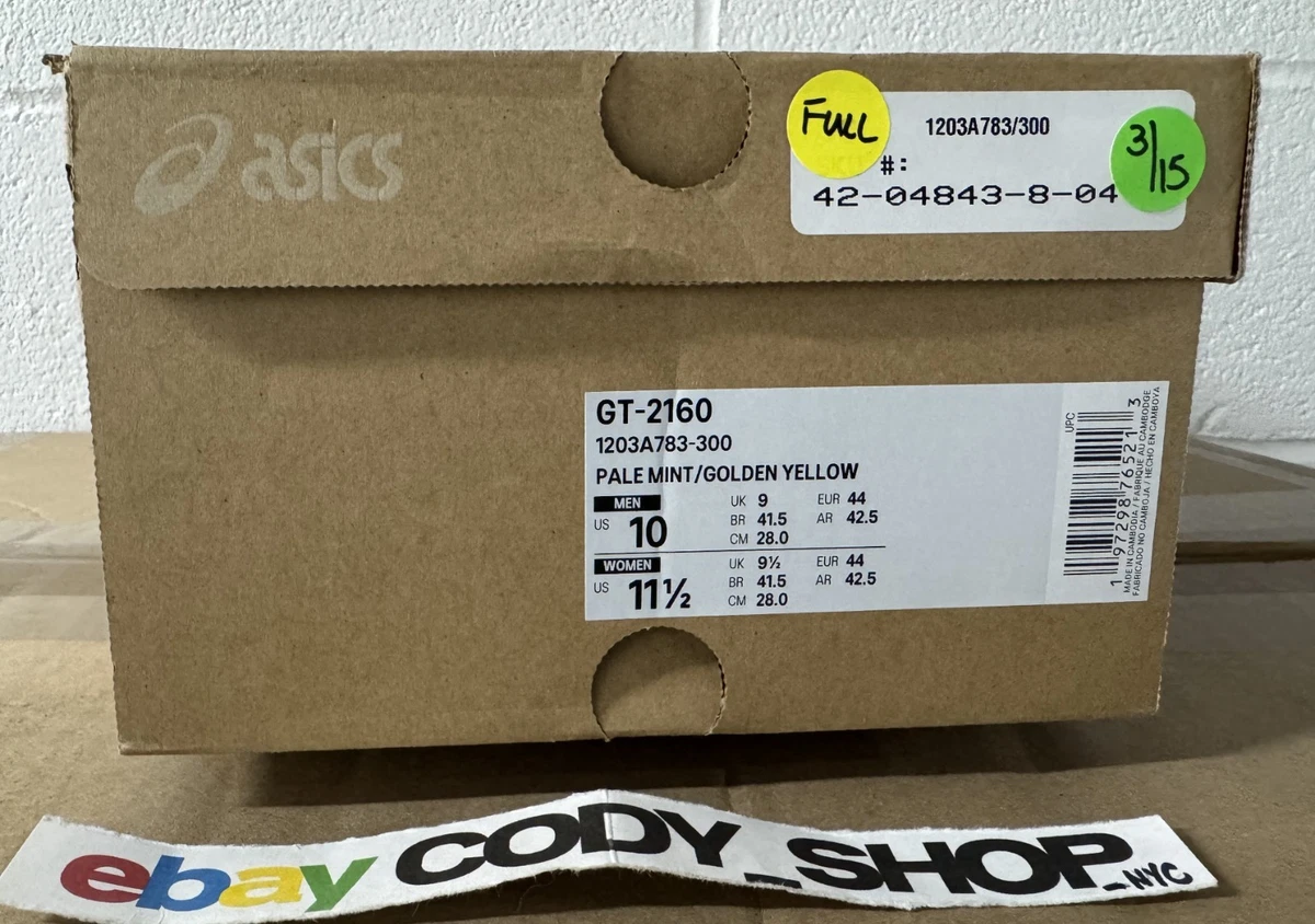 ASICS GT 2160 Foot Locker Exclusive Teal Gold for Sale