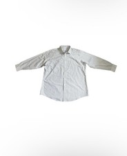 Brooks Brothers 1818 Regent Non-Iron Dress Shirt White Gray Check 17.5 2/3