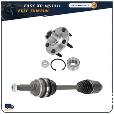 1X Front Right CV Axle + Wheel Hub & Bearing Kit For Ford Edge Lincoln MKX 07-10