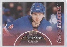 2021-22 Upper Deck Series 1 UD Canvas Young Guns Zac Jones #C92 z9v