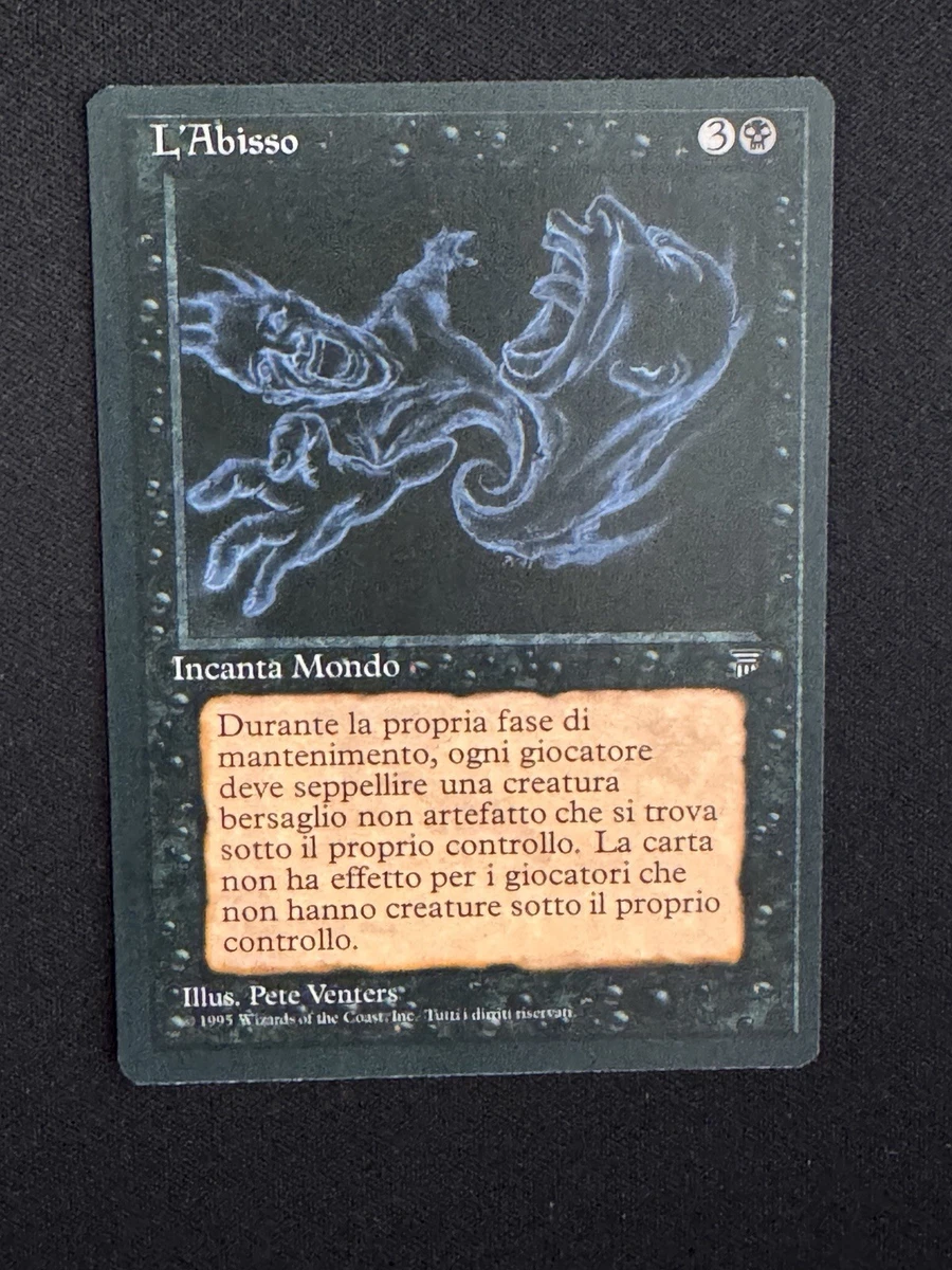25+ The Abyss Magic: The Gathering Individual Trading Card Games