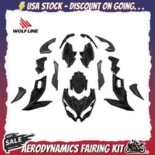 WOLFLINE Fairing Kit For Kawasaki Versys KLE650 2015-2021 Bodywork Unpainted ABS