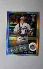 2020 Topps Chrome Ben Baller Edition - 1985 Topps Baseball Pete Alonso #85TC-18