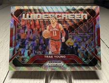 TRAE YOUNG | 2024 Panini Prizm Draft Picks Widescreen Silver Wave Prizm /99 #11