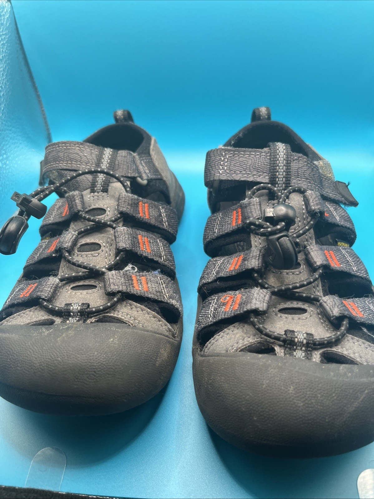 Sandali Keen Newport ragazzo taglia 2 grigio acqua e outdoor