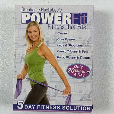 Stephanie Huckabee's Power Fit 5 Day Fitness Solution (DVD) Disc Only