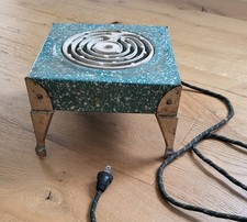 Antique Electric Hot Plate Graniteware Electric - Blue