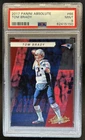 2017 Panini Absolute Tom Brady #66 Patriots PSA 9