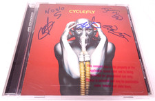 Folleto firmado en CD Cyclefly: Generation Sap autografiado por Band Alternative Rock