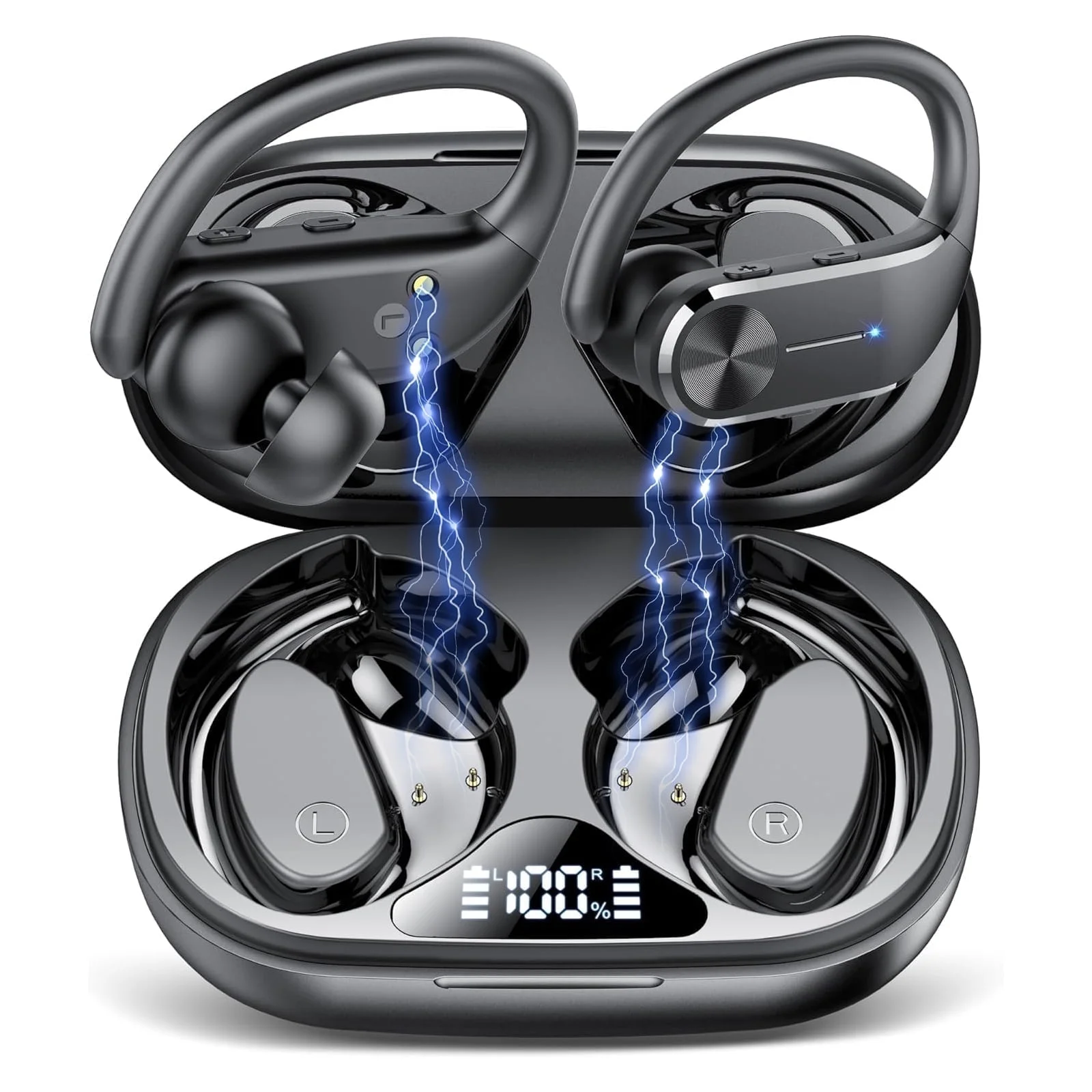 68Hrs Wireless Earbuds Bluetooth 5.3 Sport Headphones 2025 Model-image