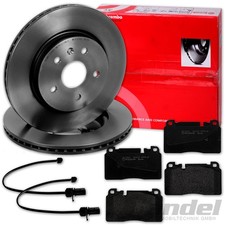 brembo BREMSSCHEIBEN 345mm + BELÄGE VORNE passend für PORSCHE MACAN 95B