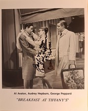 AUTHENTICATED PHOTO/ SIGNED & GIFTED BY AUDREY HEPBURN  Breakfast at Tiffany's