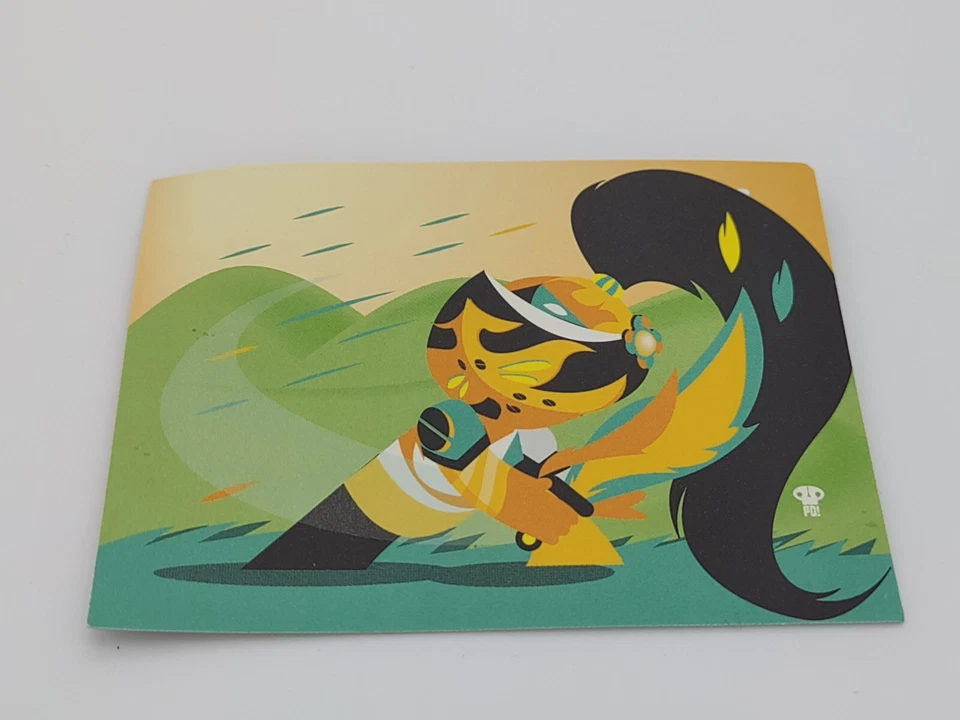 Kidrobot Dunny Art Of War Yellow Knight 3" Vinyl Figure Patricio Oliver 1/20 - Image 4 of 4