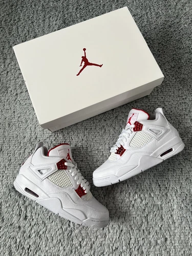 Nike Air Jordan 4 Metallic Red UK 6.5