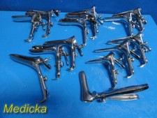 Lot of 13 Sklar V. Mueller Codman Weck Pilling Assorted Vaginal Speculum  24046