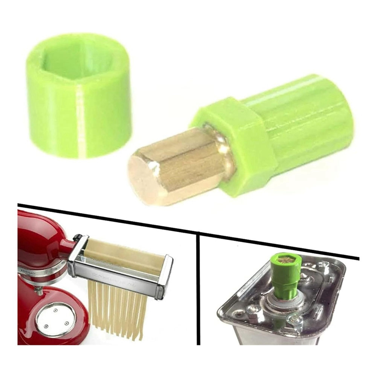 Pack of 3 Durable Repair Kits Shear Shaft Coupler Roller Attachment