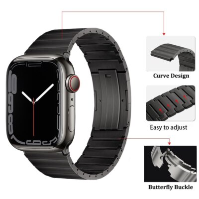 Metal Band For Apple Watch Ultra 49mm iWatch Series 8/7/6/SE 42/44/45mm