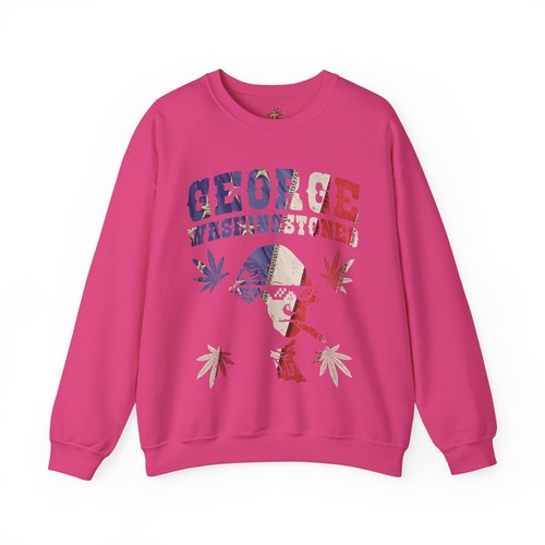 George Funny cannabis 420 stoner smoker punk hipster weed lover Gift Sweatshirt - Bild 34 von 41