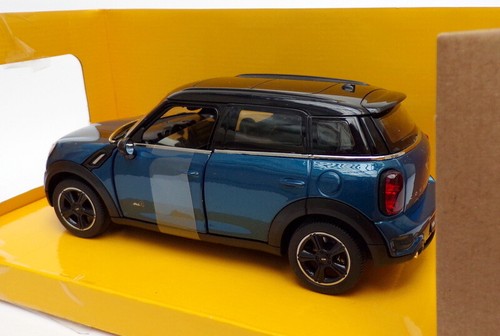 Rastar 1/24 Scale 56400 - Mini Cooper S Countryman (R60) - Metallic Blue - Picture 2 of 4