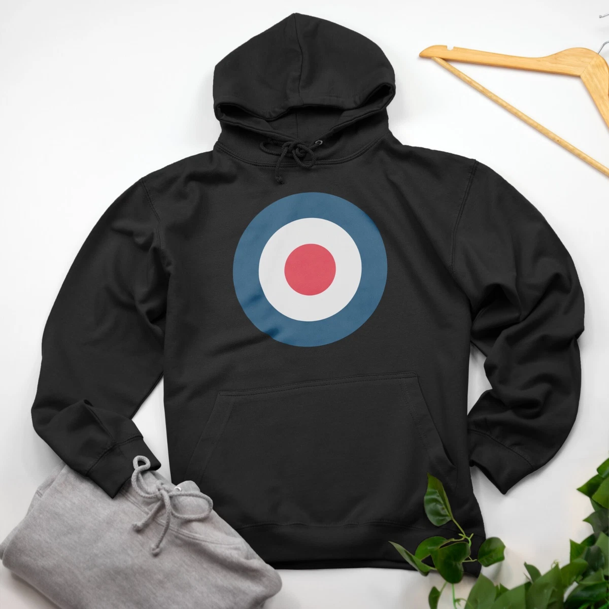 Sweat à Capuche Vespa Vintage - Fruit Of The Loom KV59 - Italian Style - Toutes Tailles