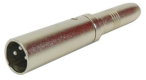 XLR Male to Stereo 6.35mm GUITAR JACK Female PRO AUDIO ADAPTER METAL PULSE 3pin - Picture 3 of 3