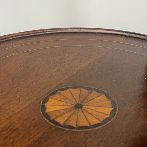Antique English Mahogany Floral Inlay 3 Tier Plate Cake Stand Tea Pie Rack 36” - Picture 5 of 11