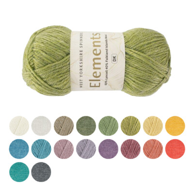 West Yorkshire Strickgarn Wolle Spinner Elements DK Double Worsted Falkland