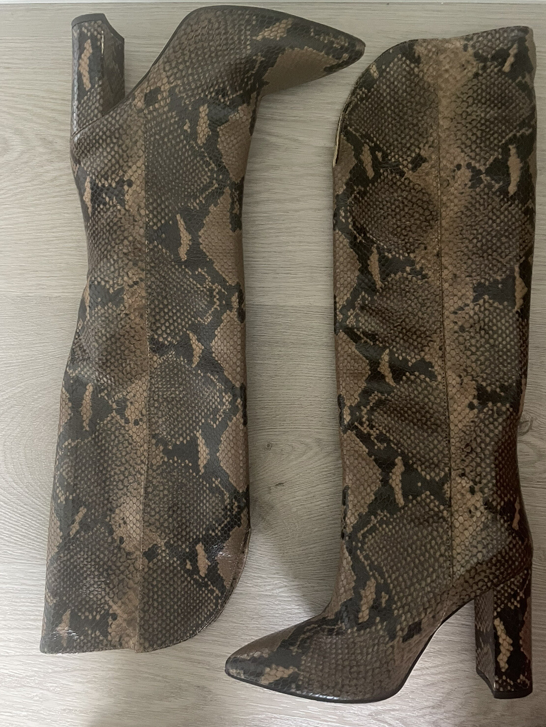 paris texas boots 37 python camel boot - image 1