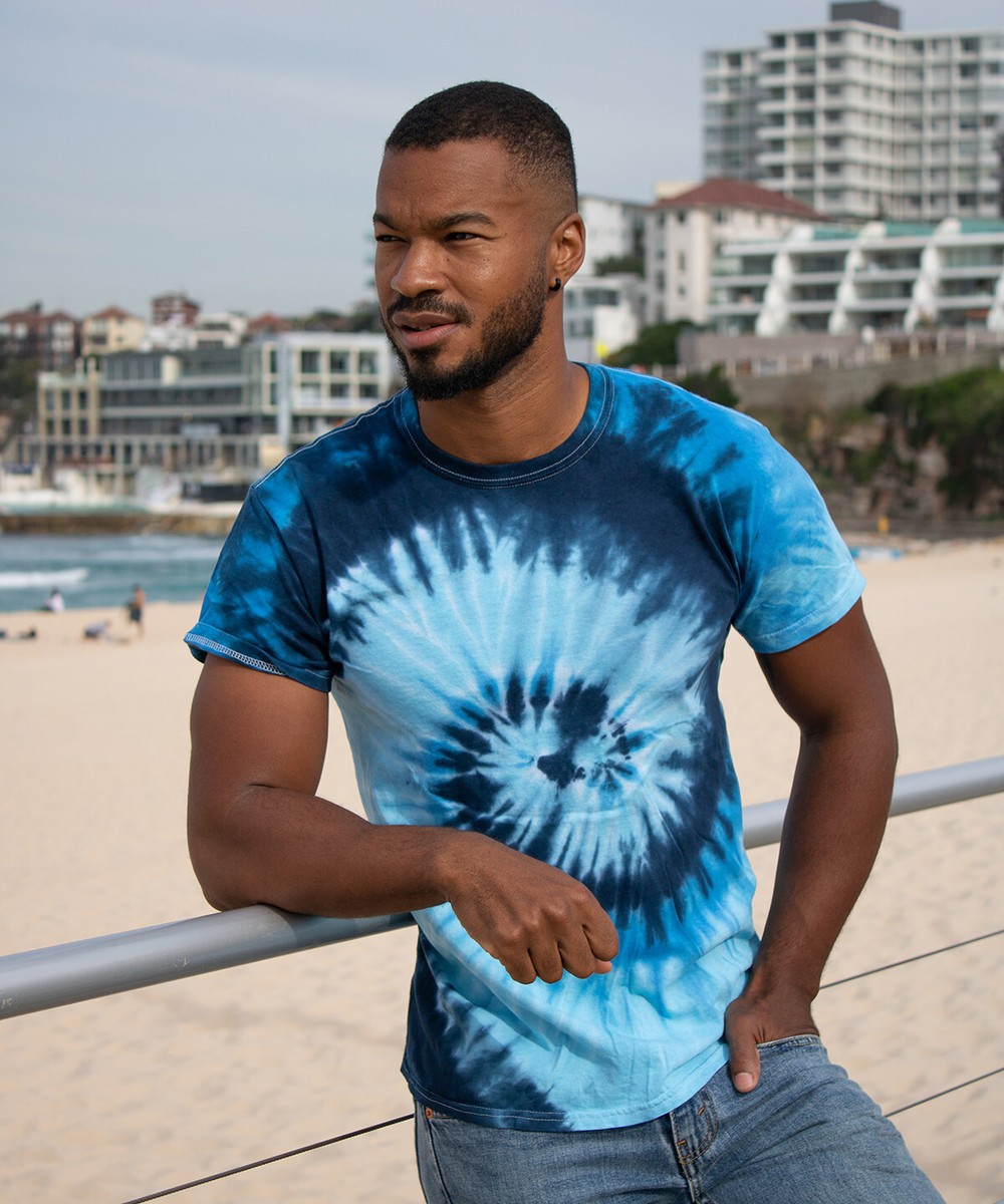 Tie-dye T-Shirt, Tie dye tshirt, Retro colourful t-shirt, vintage