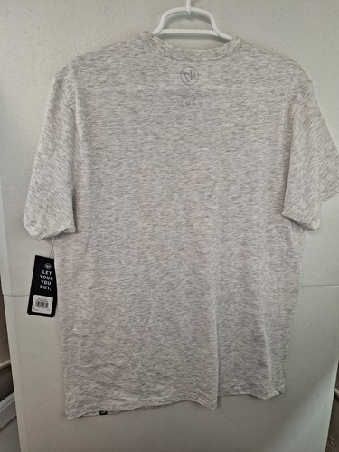 San Diego Padres 47 Brand Heather Relay Gray SS T-Shirt Men's Large NWT - Picture 2 of 2