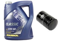MotoröL ÖLfilter SM107/1 Set 10W40 5 Liter FüR Alfa Romeo Chrysler LDV Mercedes