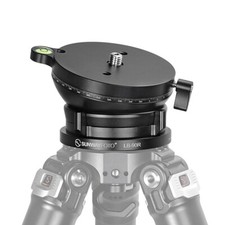 SUNWAYFOTO LB-90R 360  Panoramic Leveling Base Tripod Head 55 lbs Load Capacity