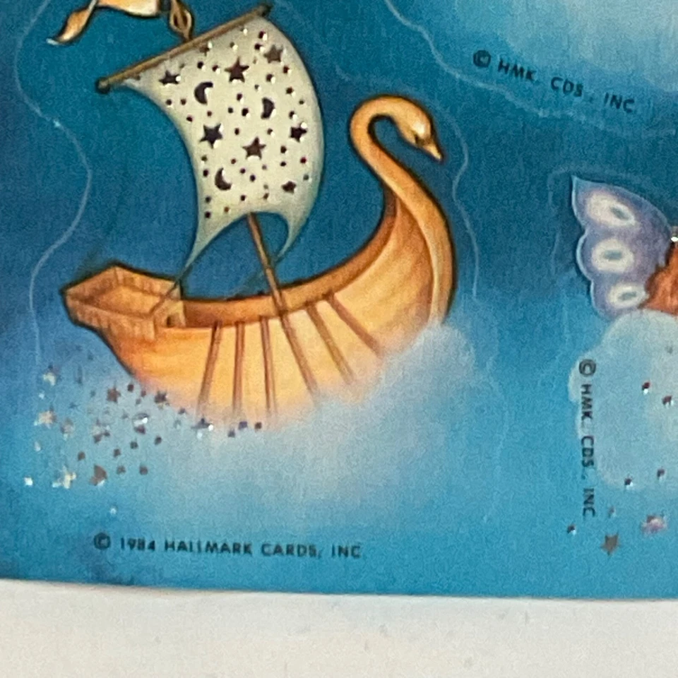 Hoja de pegatinas vintage con sello de hadas de los 80 Razzle Dazzle Sparkle 1984 Foto 2 de 4