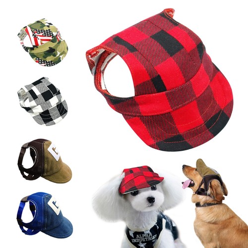 Pet Dog Baseball Sun Hat Cap Visor with 