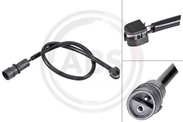 A.B.S. 39554 Warnkontakt, Bremsbelagverschleiß Hinten Links Rechts FüR Porsche-image