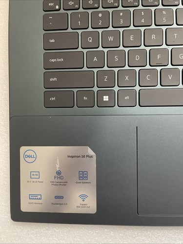 DELL Inspiron 7620 16 Plus Palmrest US Baklit Keybord KRP8J RYX3M 0RY3XM S2 H2 - Afbeelding 5 van 11
