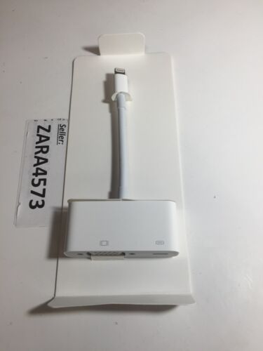 Adaptador genuino Apple Lightning a VGA modelo MD825AM/A A1439 ENVÍO RÁPIDO - Imagen 3 de 5
