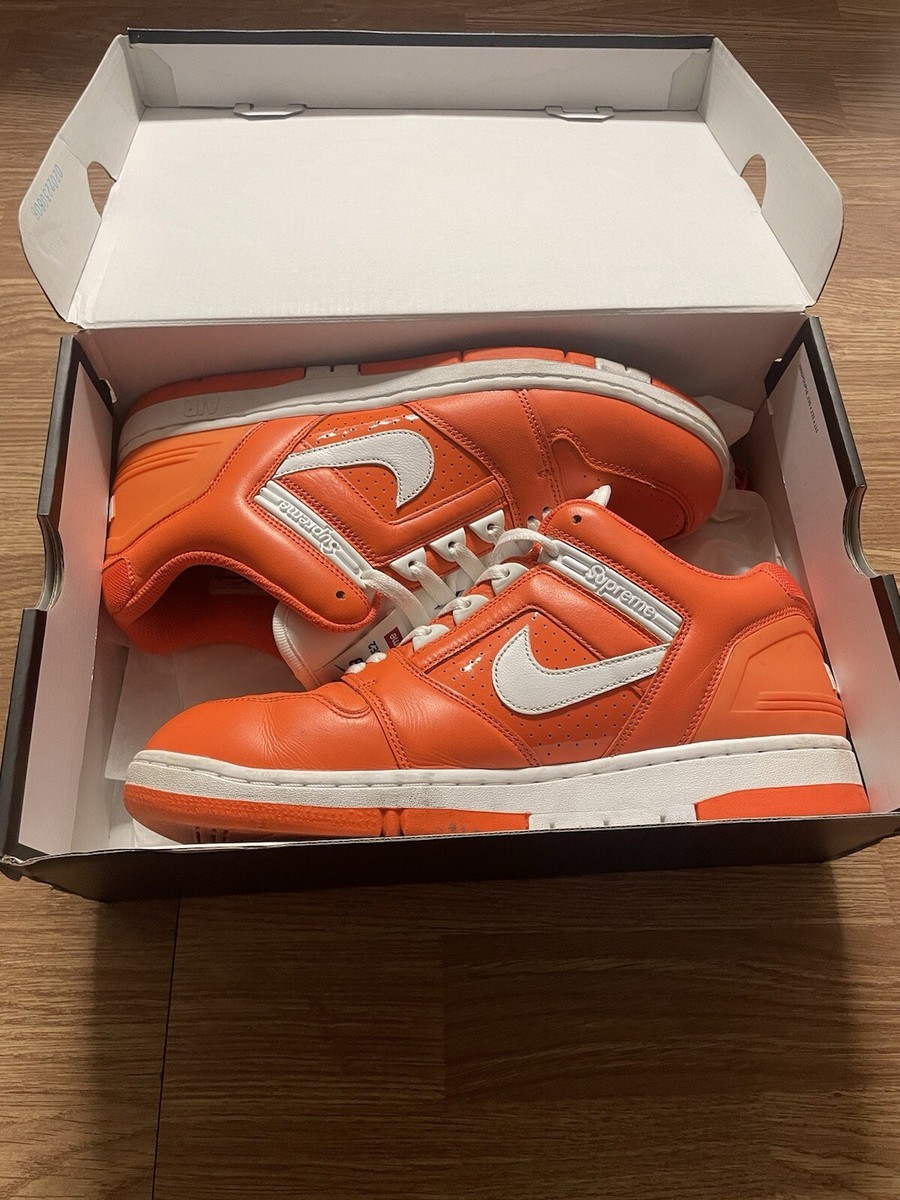 Orange Nike Supreme Sb Air Force NIKE SB AF2 LOW Supreme AA0871