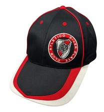CLUB ATLETICO RIVER PLATE Negro/Rojo SOMBRERO DE FÚTBOL ARGENTINO Gorra de béisbol de fútbol