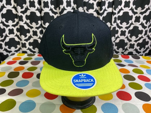Adidas NBA Chicago Bulls Black Neon 